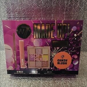 W7 Candy Blush Makeup Set - Pink and Gold